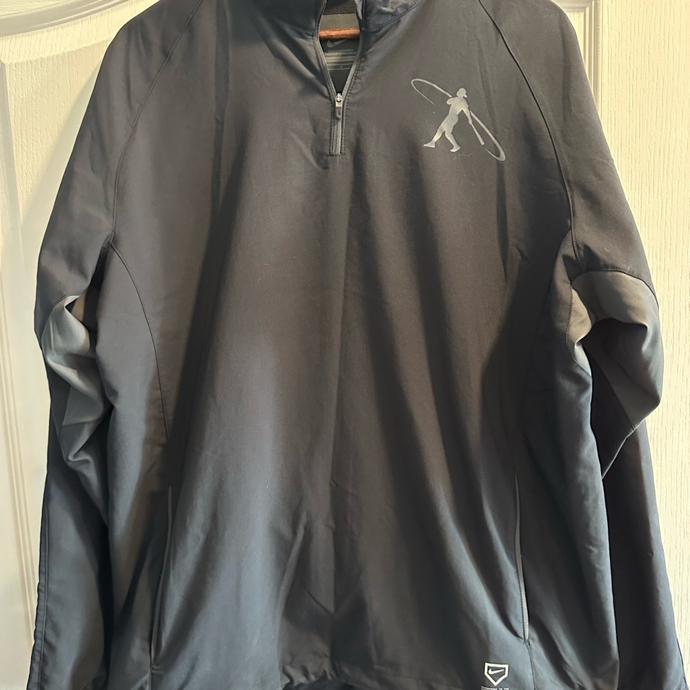 Nike Swingman Men's Black Quarter-Zip Windbreaker